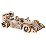 Wooden F1 Race Cars Mechanical Puzzle